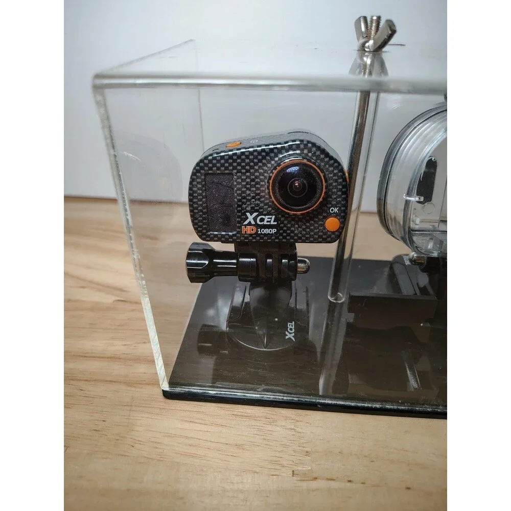 Xcel 1080 HD Carbon Sport Action Camera with Waterproof Housing With Mount